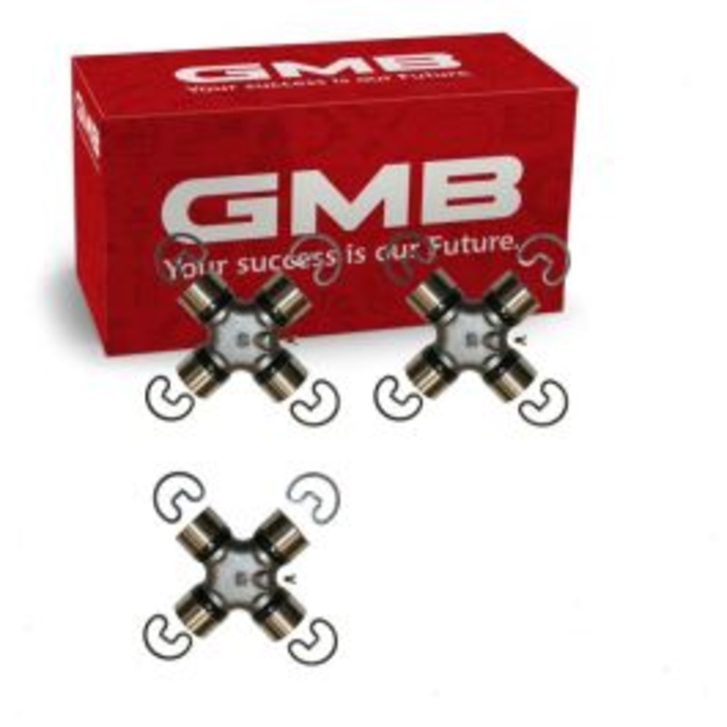 3 pc GMB Front Shaft All Universal Joints for 1984-1991 Jeep Grand Wagoneer