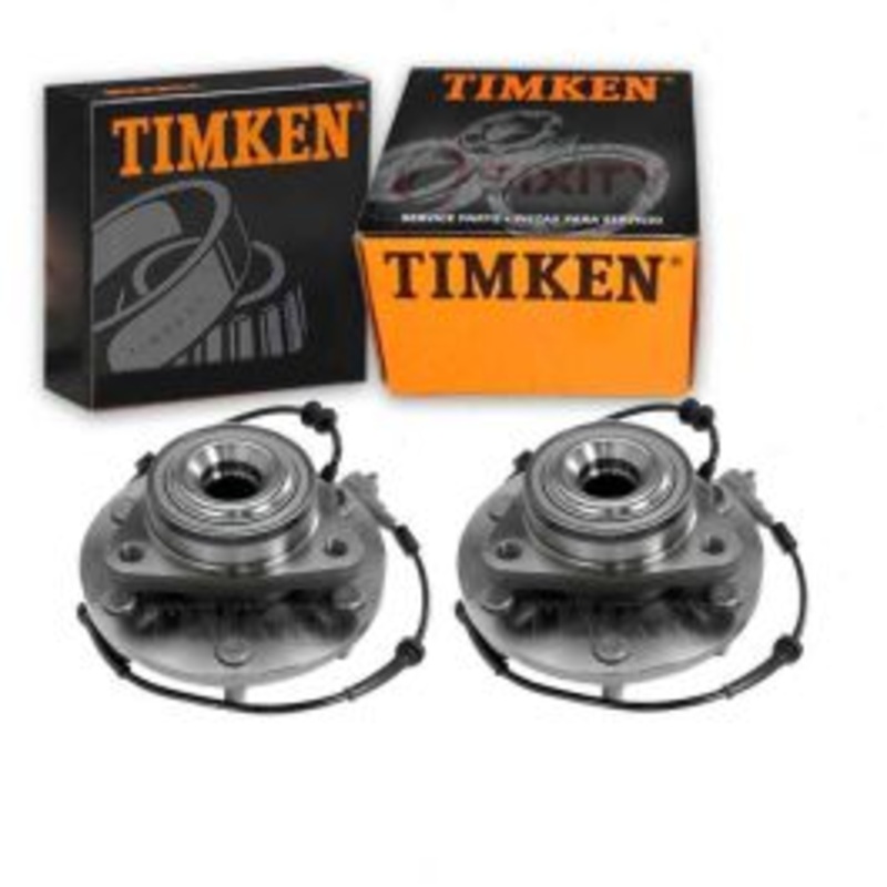 2 pc Timken Front Wheel Bearing Hub Assemblys for 2008-2010 Infiniti QX56