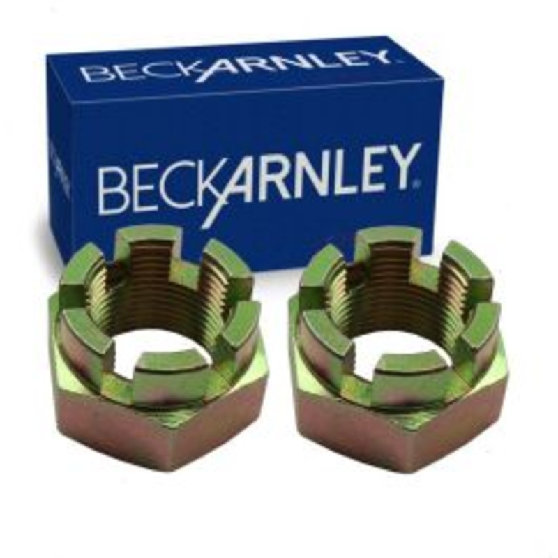 2 pc Beck/Arnley Rear Axle Nuts for 2011-2013 Mitsubishi Outlander Sport