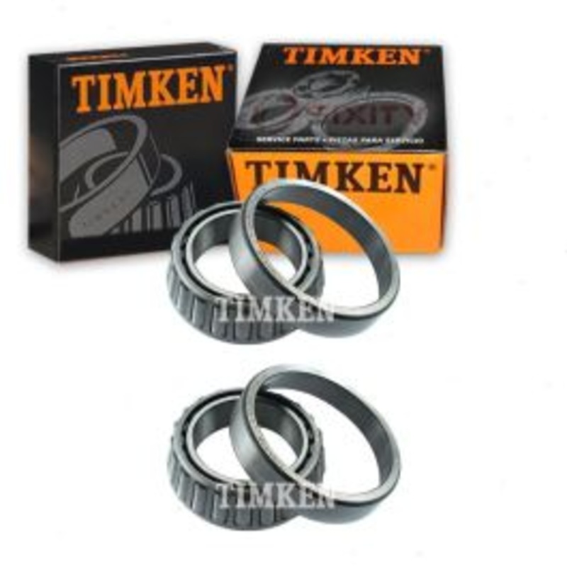 2 pc Timken Rear Outer Wheel Bearing and Race Sets for 1981-1993 Dodge D350