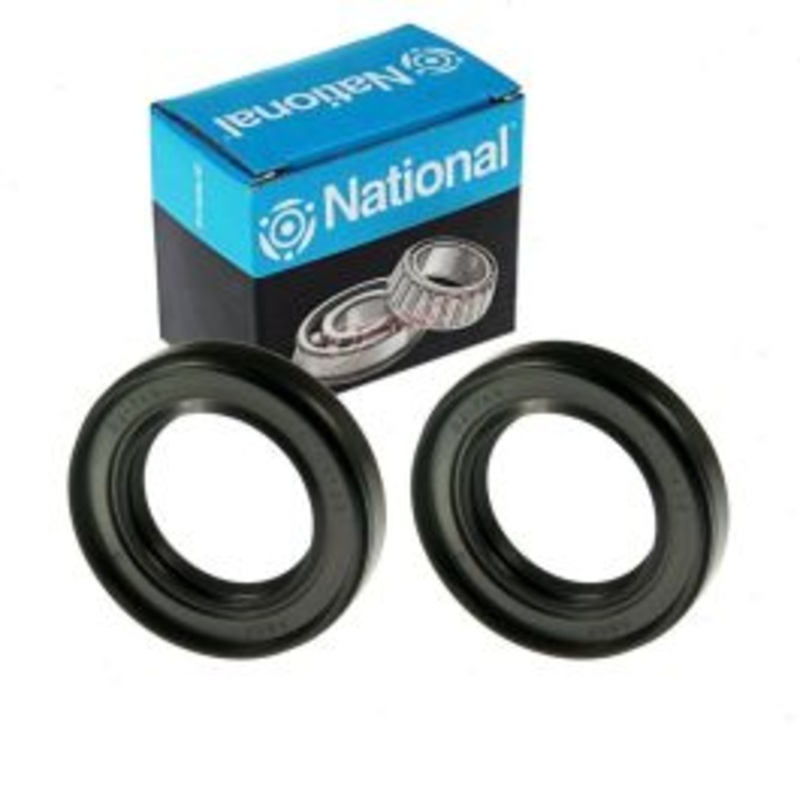 2 pc National Transmission Output Shaft Seals for 2011-2014 Mazda 2