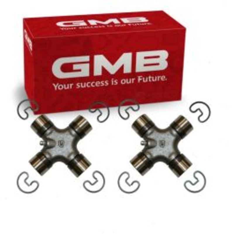 2 pc GMB Front Shaft All Universal Joints for 1998-2006 Lincoln Navigator