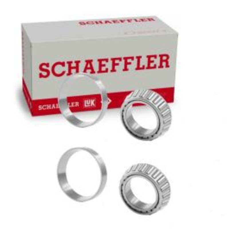 2 pc Schaeffler Rear Inner Wheel Bearing and Race Sets for 1988-1989 Audi 80 Quattro