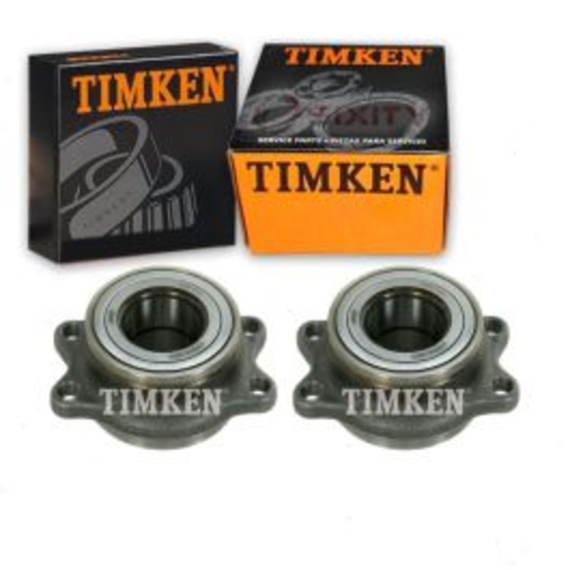 2 pc Timken Rear Wheel Bearing Assemblys for 2000-2004 Subaru Legacy
