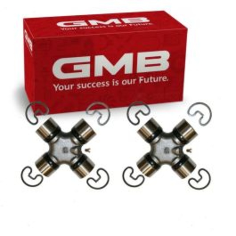 2 pc GMB Rear Shaft Center Rear Universal Joints for 1979-1980 Lincoln Versailles