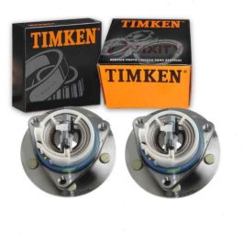 2 pc Timken Front Wheel Bearing Hub Assemblys for 1997-2001 Buick Park Avenue