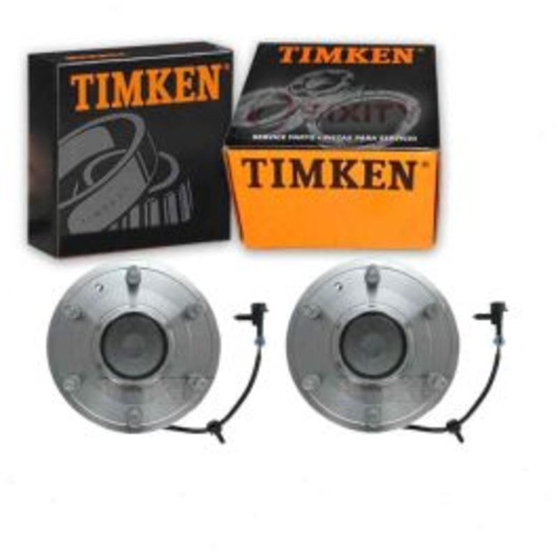 2 pc Timken Front Wheel Bearing Hub Assemblys for 2003-2005 GMC Savana 2500