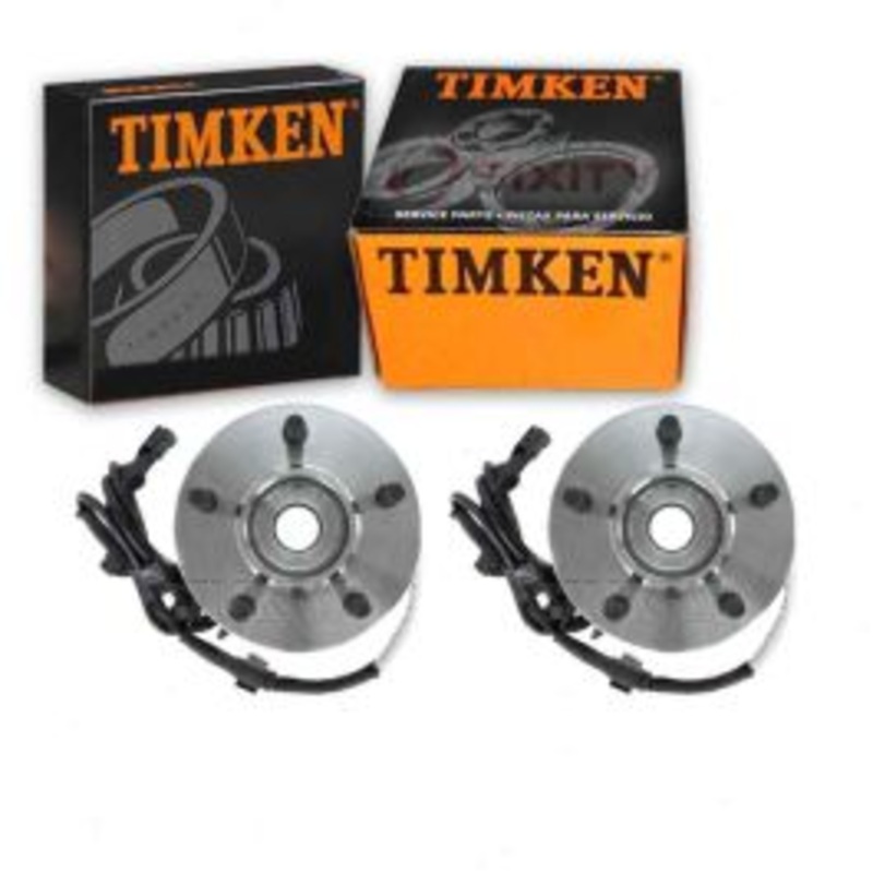2 pc Timken Front Wheel Bearing Hub Assemblys for 2001-2002 Ford Explorer Sport Trac