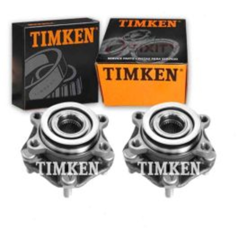 2 pc Timken Front Wheel Bearing Hub Assemblys for 2013-2018 Nissan Sentra