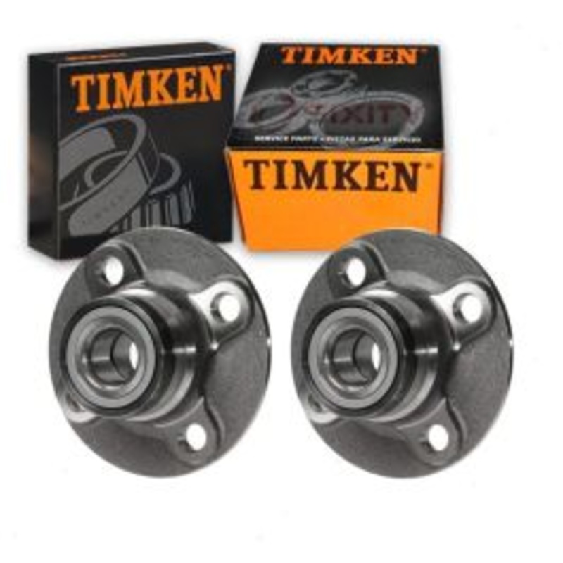 2 pc Timken Rear Wheel Bearing Hub Assemblys for 1991-1999 Nissan Sentra