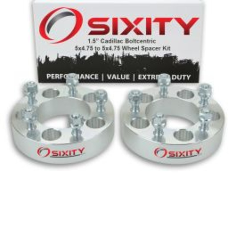 Sixity 2 pc 1.5" Thick Wheel Spacers - Cadillac El Dorado XLR - 5x4.75