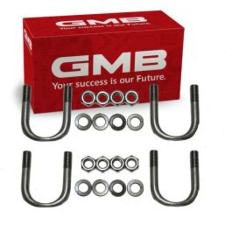 2 pc GMB Rear Shaft All Universal Joint U-Bolt Kit for 1999-2003 Dodge Durango