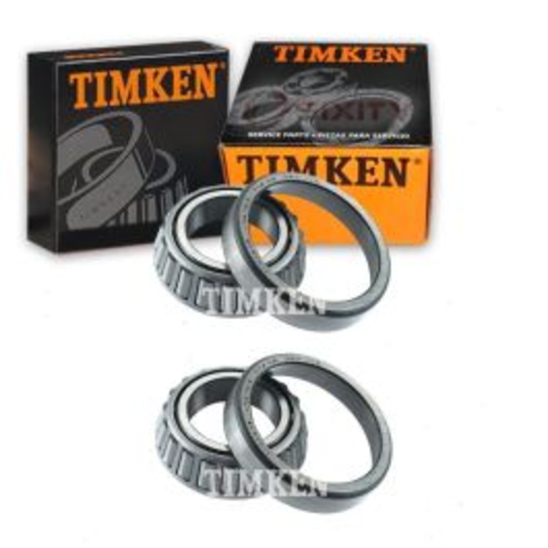 2 pc Timken Front Inner Wheel Bearing and Race Sets for 1962-1963 Plymouth Fleet Special