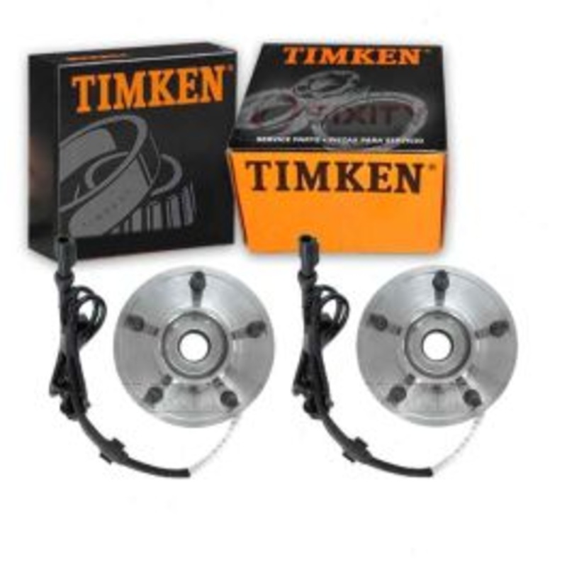 2 pc Timken Front Wheel Bearing Hub Assemblys for 2003-2009 Mazda B4000