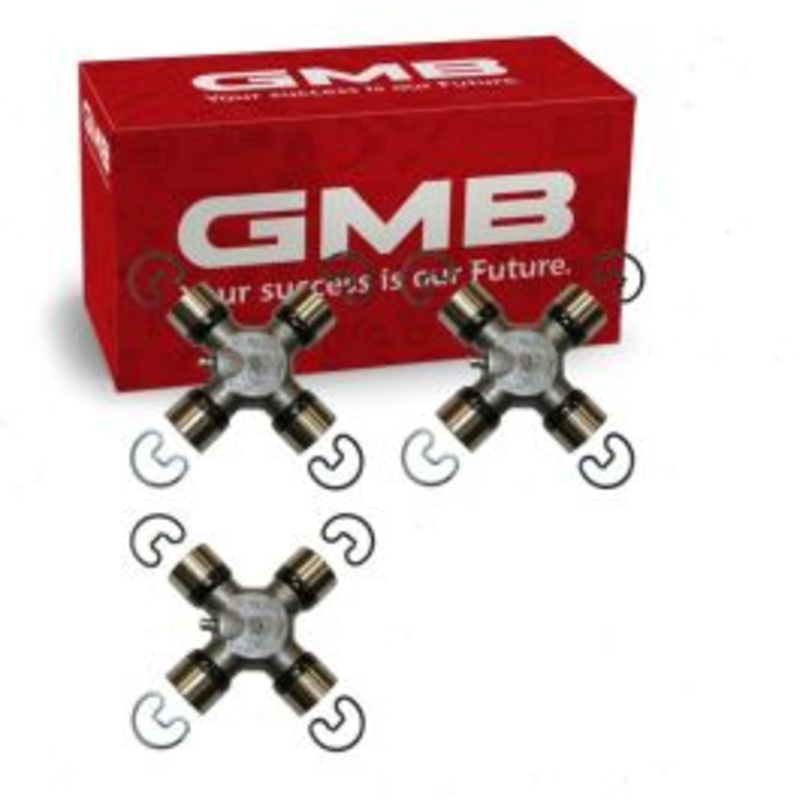 3 pc GMB Rear Shaft All Universal Joints for 1982-1986 GMC K2500 Suburban