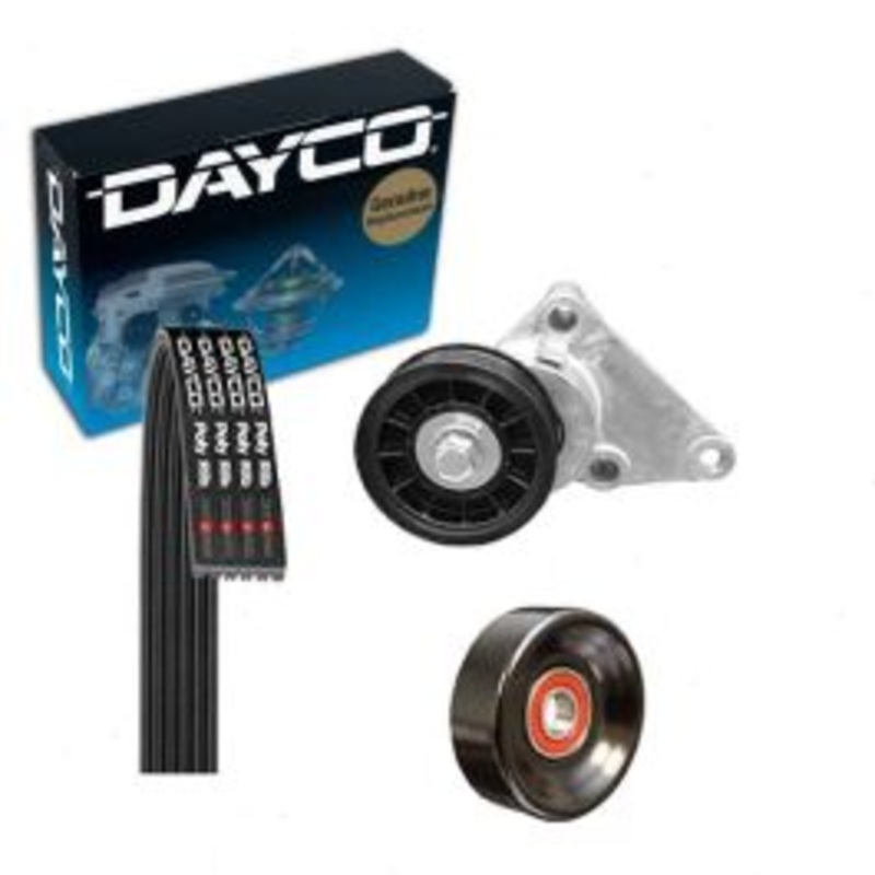 Dayco Main Drive Serpentine Belt Drive Component Kit for 2002-2004 Cadillac Escalade EXT