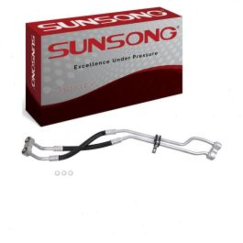 Sunsong Assembly To Remote Oil Filter Engine Oil Cooler Hose Assembly for 1996-2001 Oldsmobile Bravada