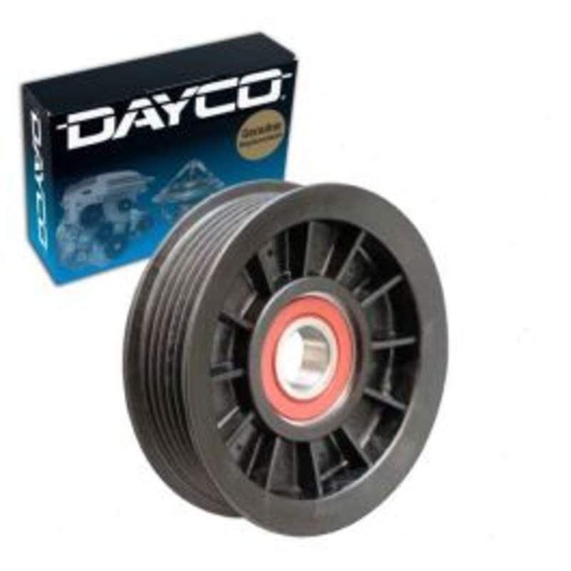 Dayco Grooved Pulley Drive Belt Idler Pulley for 1997-1999 Jeep TJ 2.5L 4.0L L4 L6