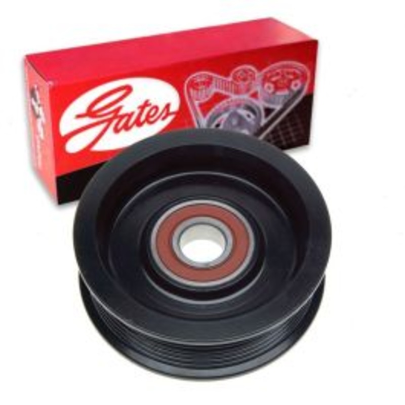 Gates DriveAlign Drive Belt Idler Pulley for 1996-2000 GMC K2500 6.5L V8