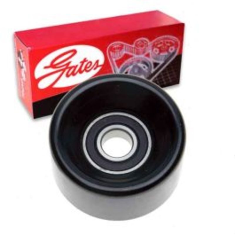 Gates DriveAlign Drive Belt Idler Pulley for 2007-2009 Jaguar XK 4.2L V8