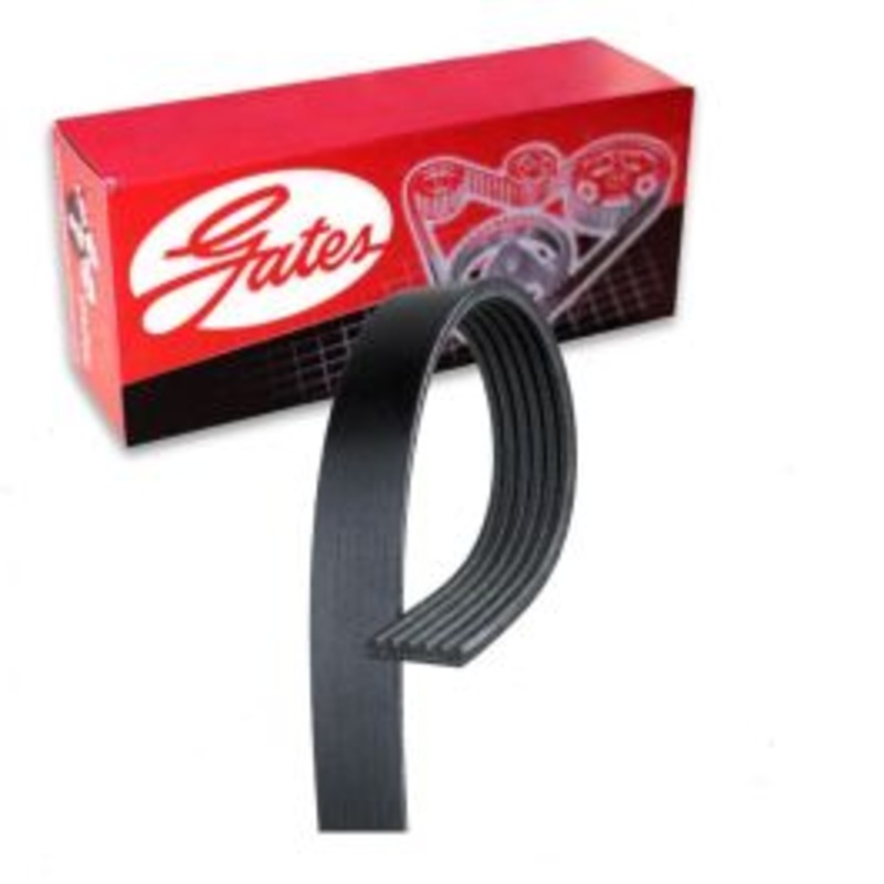 Gates Micro-V Serpentine Belt for 2014-2019 Mazda 3 2.5L L4