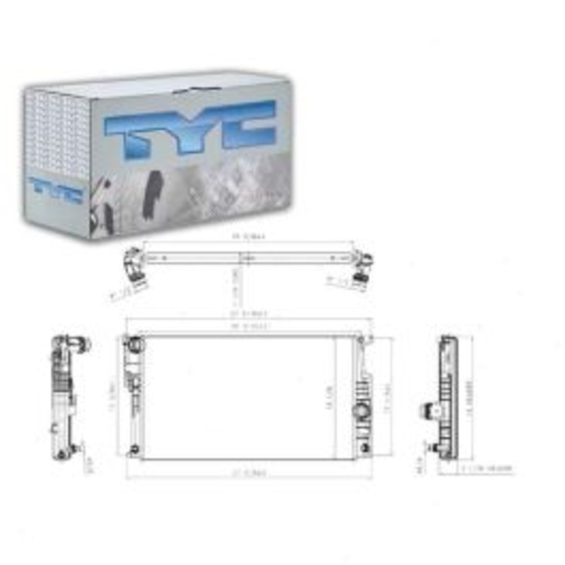 TYC Radiator for 2013-2015 BMW 320i 2.0L L4