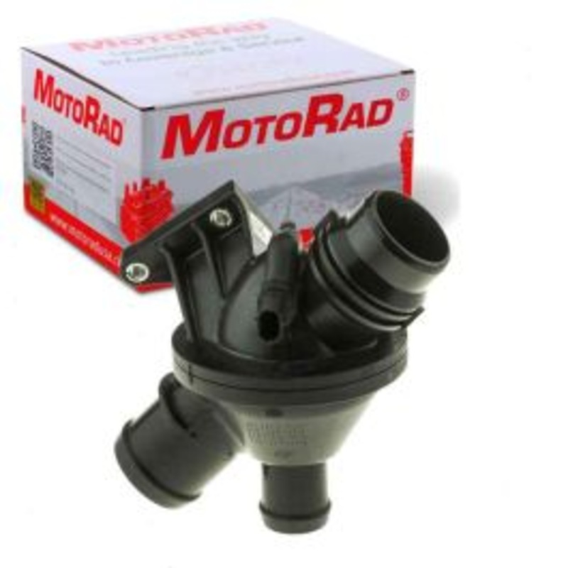 MotoRad Engine Coolant Thermostat for 2015-2016 BMW 428i Gran Coupe