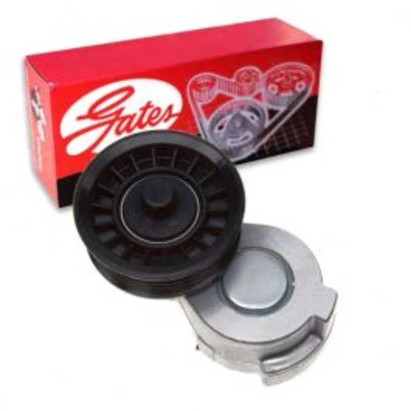 Gates DriveAlign Grooved Pulley Drive Belt Tensioner Assembly for 1993-2000 Dodge Caravan 3.3L 3.8L V6