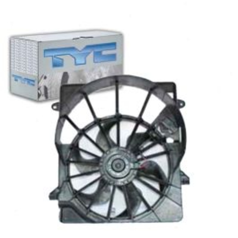 TYC 621940 Dual Radiator & Condenser Fan Assembly