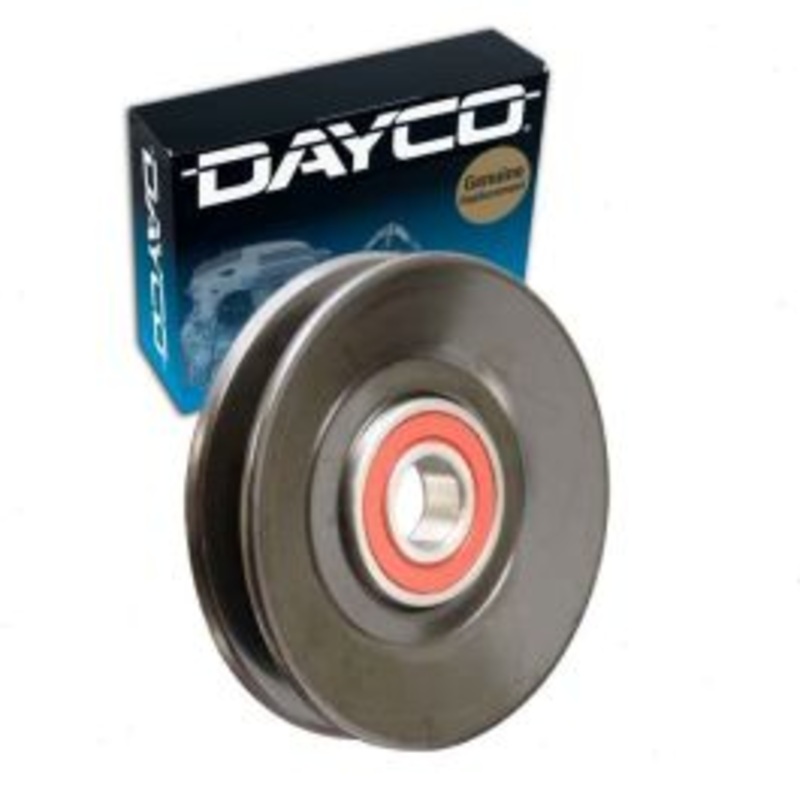 Dayco Drive Belt Idler Pulley for 1974-1978 Ford Mustang II 2.3L 2.8L 5.0L L4 V6 V8