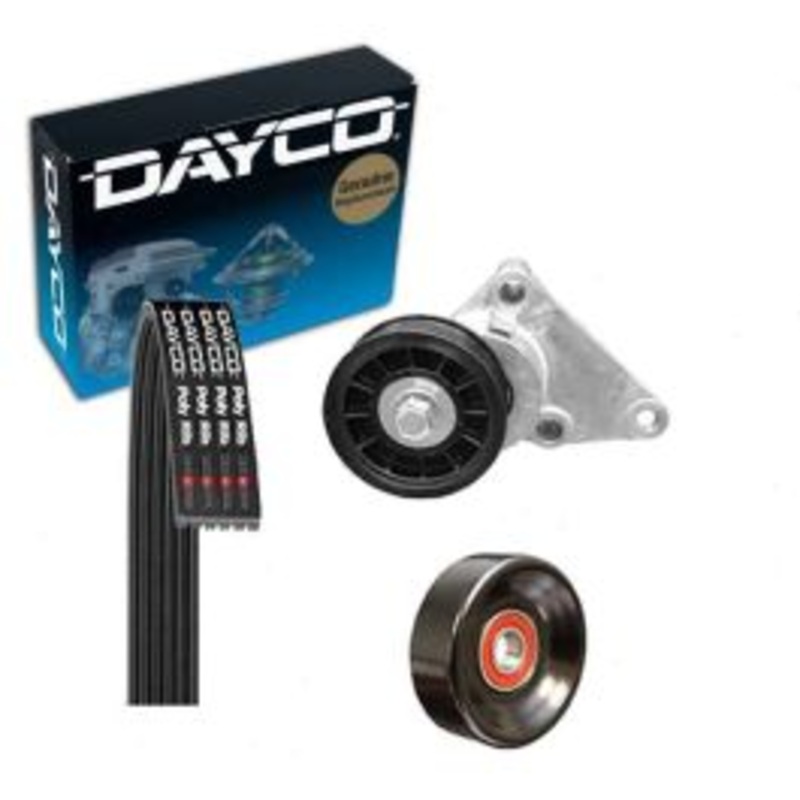 Dayco Main Drive Serpentine Belt Drive Component Kit for 2002-2006 Chevrolet Avalanche 1500 5.3L V8