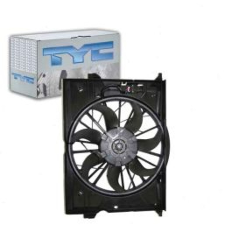 TYC Dual Radiator & Condenser Fan Assembly for 2003-2005 Mercedes-Benz E320