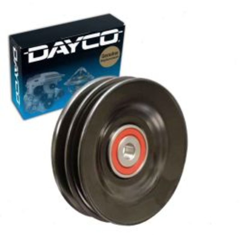 Dayco Drive Belt Idler Pulley for 1985-1991 Dodge W150 3.9L 5.2L 5.9L V6 V8