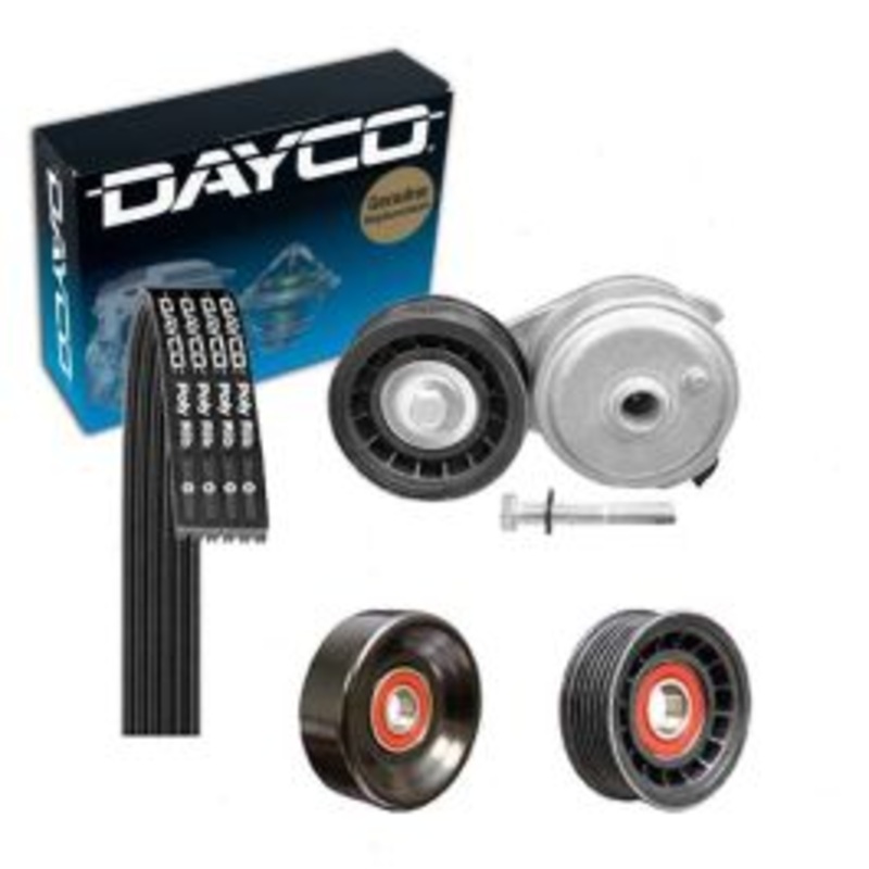 Dayco Main Drive Serpentine Belt Drive Component Kit for 1996-2000 Chevrolet Express 2500 4.3L 5.7L V6 V8