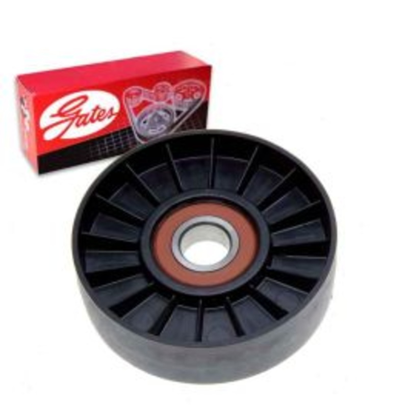 Gates DriveAlign Drive Belt Idler Pulley for 1988-1991 Chevrolet G30 7.4L V8