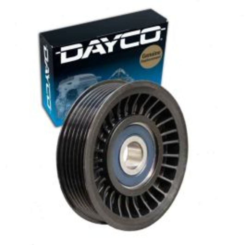 Dayco Grooved Pulley Drive Belt Idler Pulley for 2002-2010 Mercury Mountaineer 4.6L V8