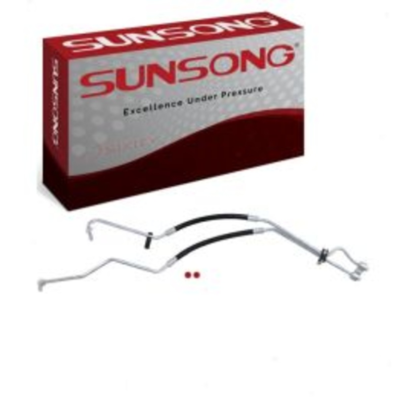 Sunsong Assembly Oil Filter To Radiator Engine Oil Cooler Hose Assembly for 1996-2003 Chevrolet S10
