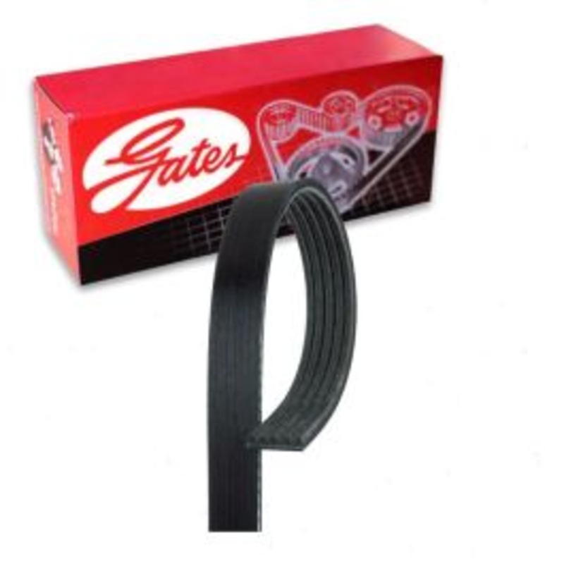 Gates Micro-V Power Steering Serpentine Belt for 1993 Dodge Colt 1.8L L4