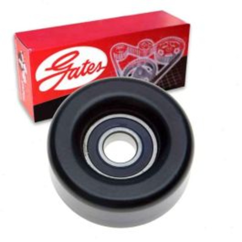 Gates DriveAlign Smooth Pulley Drive Belt Idler Pulley for 2003 Mercury Marauder 4.6L V8