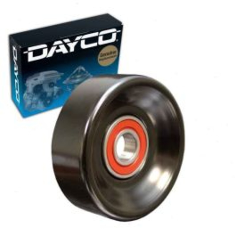 Dayco Alternator Water Pump Power Steering Drive Belt Idler Pulley for 2003-2008 Cadillac Escalade ESV 6.2L V8