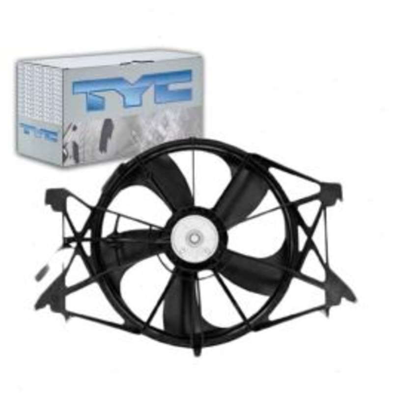 TYC Dual Radiator & Condenser Fan Assembly for 2011-2016 Ram 1500 4.7L 5.7L V8