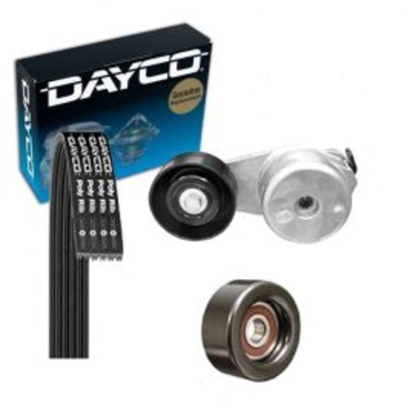 Dayco Main Drive Serpentine Belt Drive Component Kit for 2004-2007 Buick Rainier 4.2L L6