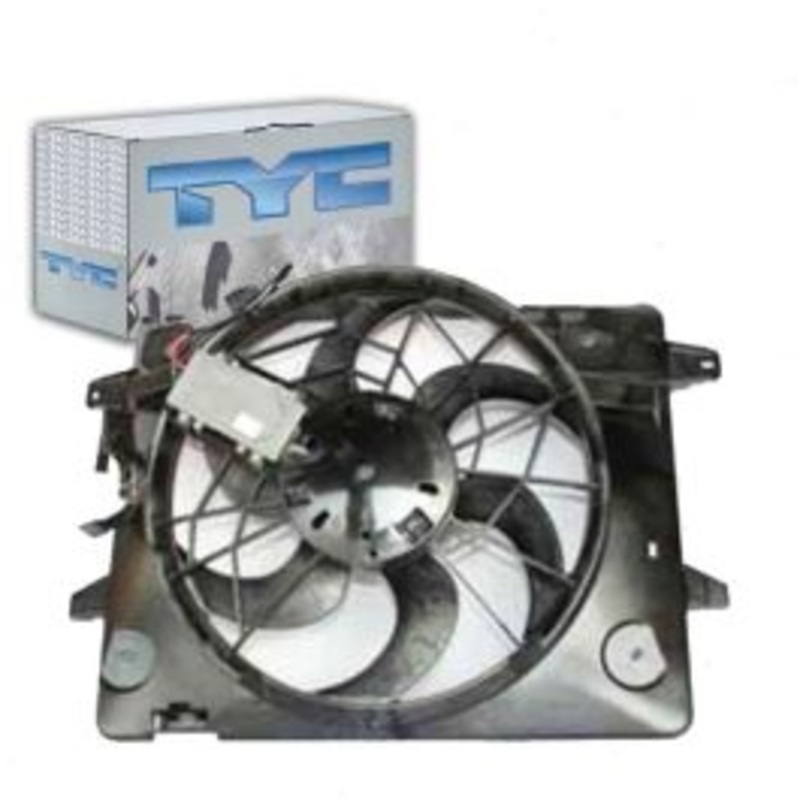 TYC Dual Radiator & Condenser Fan Assembly for 2003-2005 Mercury Grand Marquis