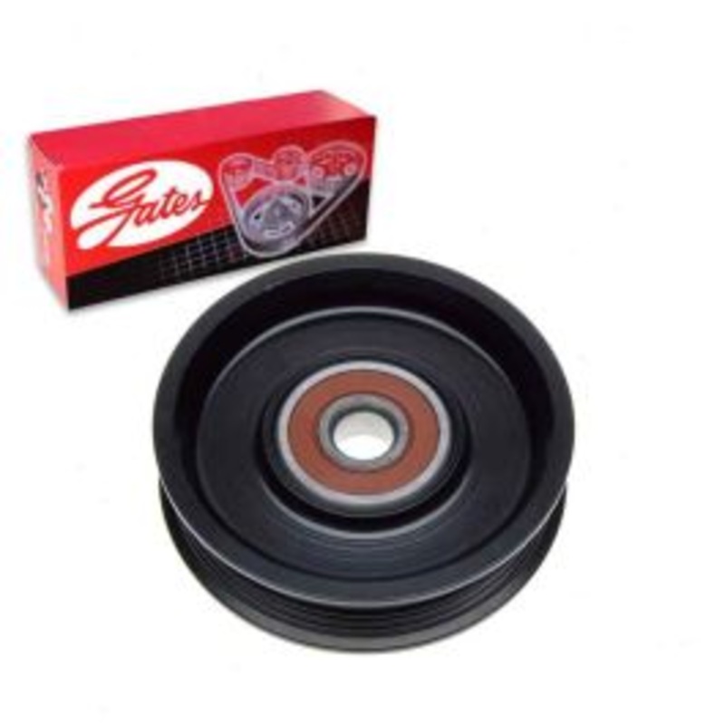 Gates DriveAlign AC Drive Belt Idler Pulley for 1993-1997 Nissan Altima 2.4L L4