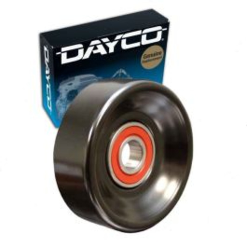 Dayco Drive Belt Idler Pulley for 1990 Chevrolet V2500 Suburban 7.4L V8