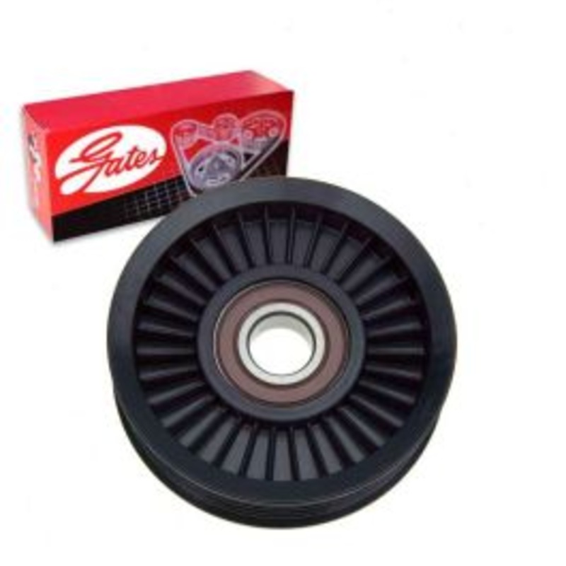 Gates DriveAlign Drive Belt Idler Pulley for 1988-1993 GMC K3500 7.4L V8