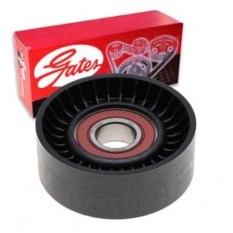 Gates DriveAlign Drive Belt Idler Pulley for 2017 Fiat 500X 2.4L L4