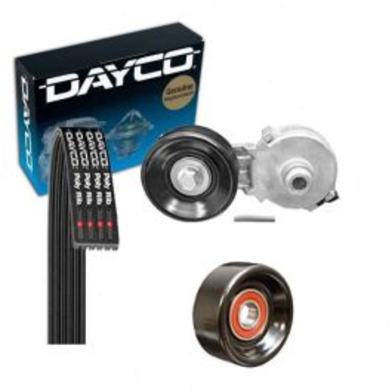 Dayco Main Drive Serpentine Belt Drive Component Kit for 1992-1995 Chevrolet C1500 Suburban 5.7L V8