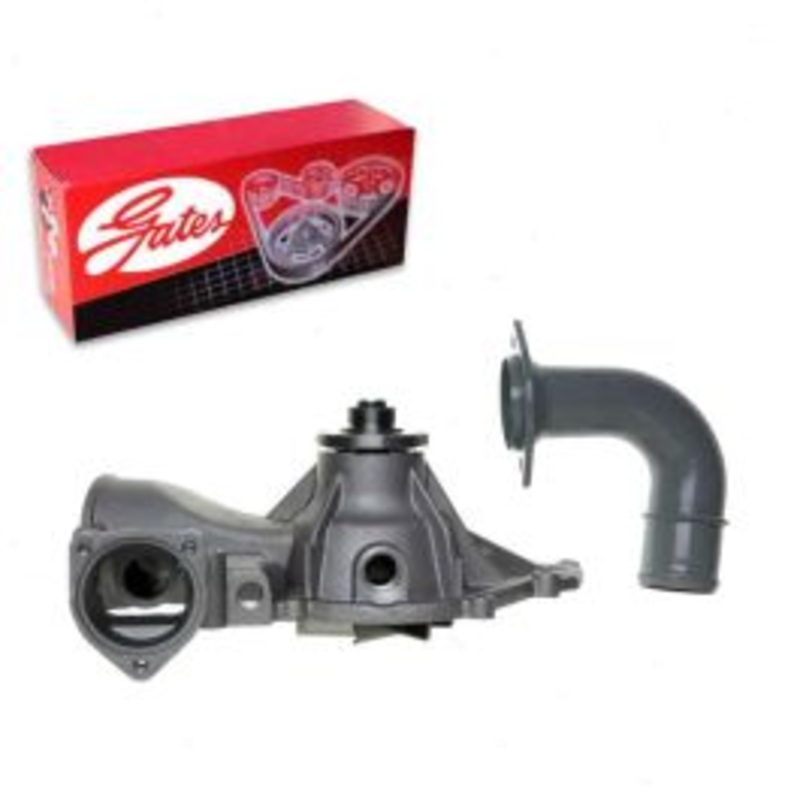Gates Engine Water Pump for 1996-2002 Ford E-350 Econoline Club Wagon 7.3L V8