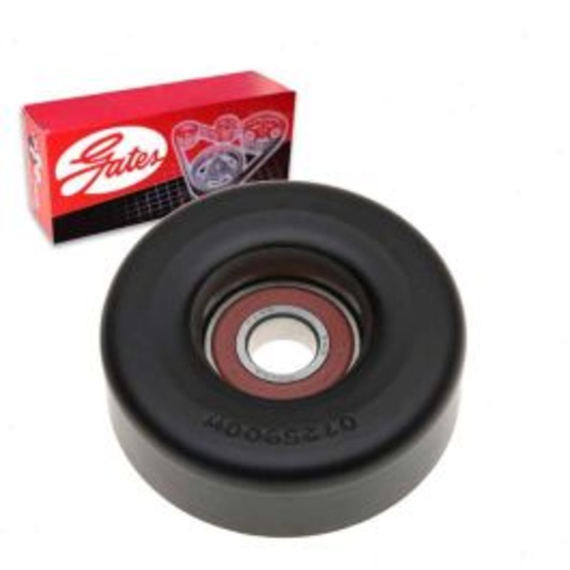 Gates DriveAlign Drive Belt Idler Pulley for 1988-1994 Chevrolet C3500 7.4L V8